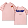 【半額！8月31日まで】男女兼用 合わせやすい プリント 半袖 Tシャツ F-13591