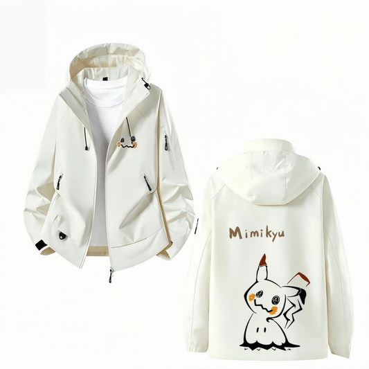 防風仕様 秋冬服 防寒 撥水加工 男女兼用 マウンテンパーカー U-13608