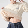 【ぬくぬく裏起毛】暖かい オーバーサイズ シンプル 男女兼用 スウェット U-13781