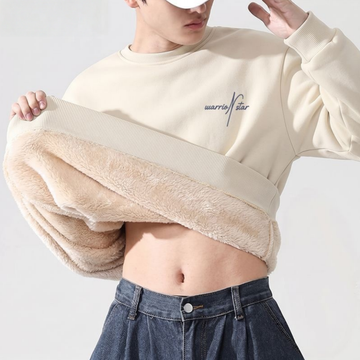 【ぬくぬく裏起毛】暖かい オーバーサイズ シンプル 男女兼用 スウェット U-13781