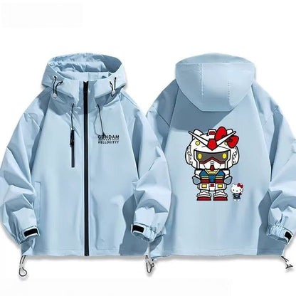 売り切れ必至 おすすめ 秋冬服 防寒  撥水加工 プリントロゴ 3色展開 男女兼用 マウンテンパーカーE-12622