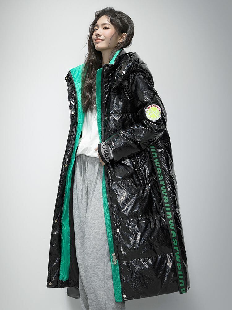 取り入れたい スタイルアップ ファッション フード付きジッパーコート E-10317