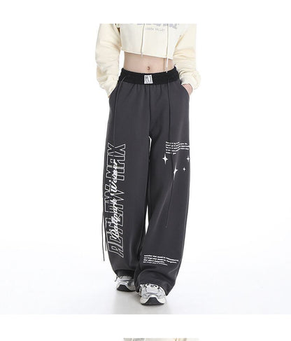 人気上昇中 オシャレ 都市ファッショ デザイン 2色 ジョガーパンツ E-9761