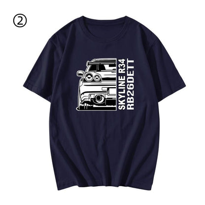 超人気　ファッション プリントロゴ 半袖 Tシャツ-A2426