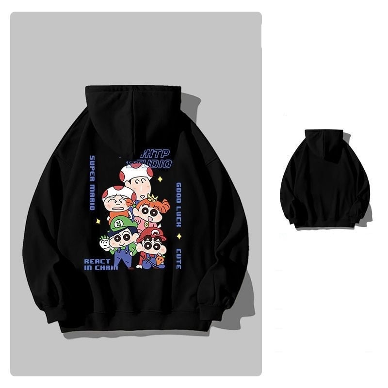 絶対欲しい 早い者勝ち プリント カジュアル 男女兼用 5色選択 裏起毛 スウェットE-12392