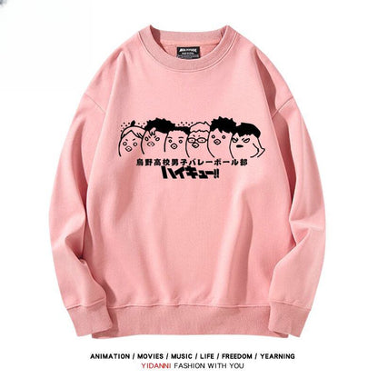 人気爆発中  グラフィックロゴボアスウェットトップス E-10032