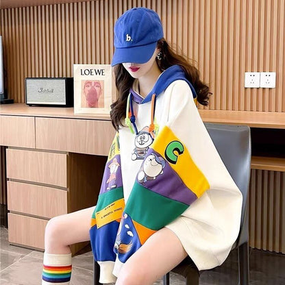 定番シンプル  柔らかくて優しい印象  カジュアル   2色 パーカー  E-12247