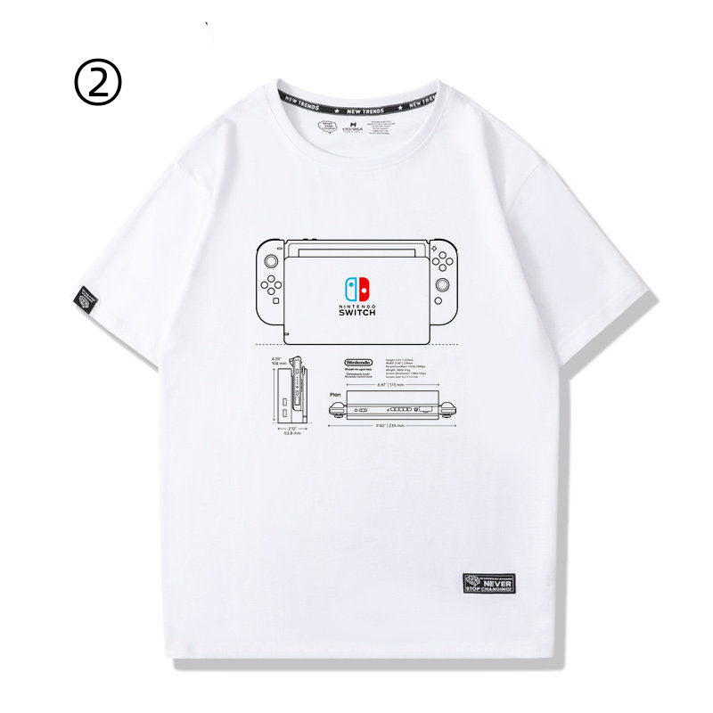 主役級　売り切れ必至　着回し力抜群　おすすめ プリントロゴ 半袖 Tシャツ-A2459