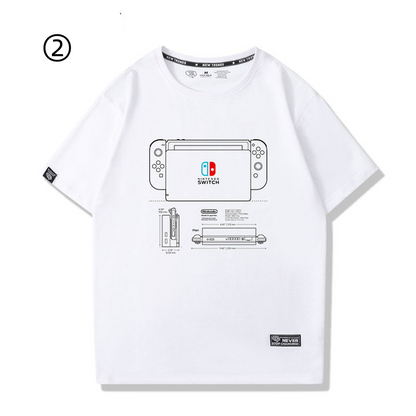 主役級　売り切れ必至　着回し力抜群　おすすめ プリントロゴ 半袖 Tシャツ-A2459