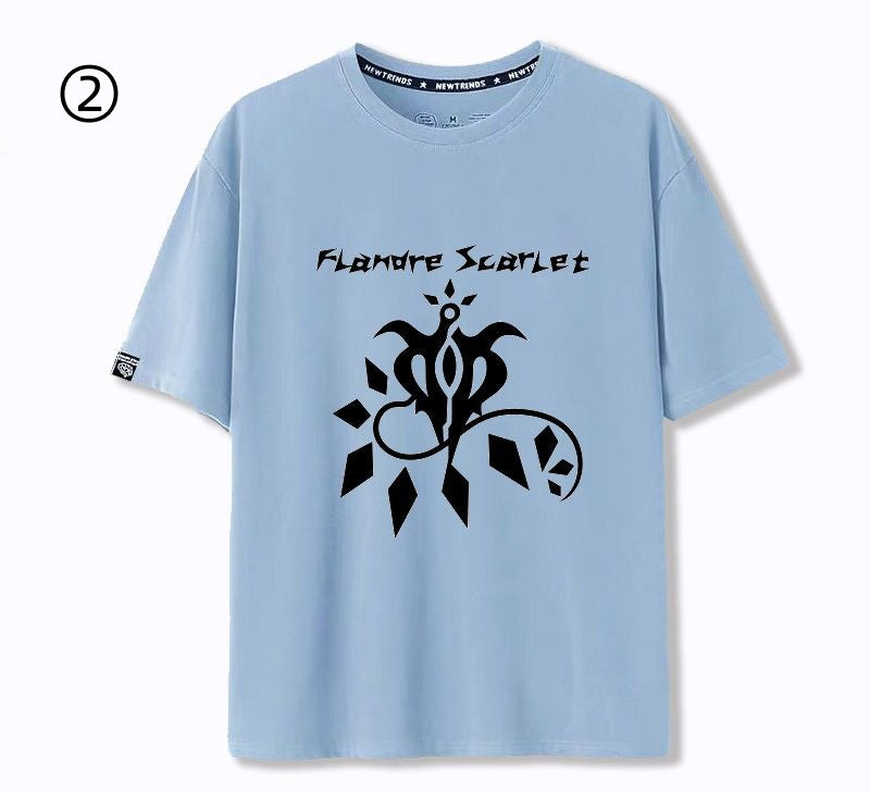 主役級　着回し力抜群　おすすめ プリントロゴ 半袖 Tシャツ-A2513