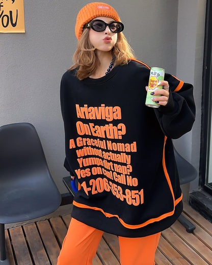 【半額！期間限定！！】絶対流行 ストリート 個性派 上質 スウェットE-6278