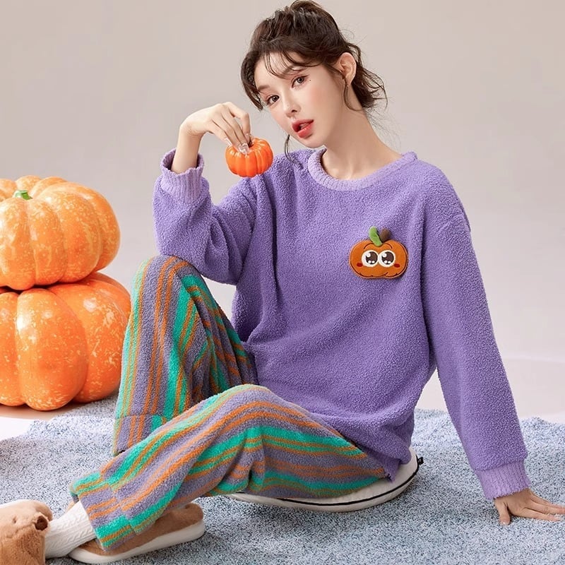 存在感たっぷり   長袖パジャマE-10007