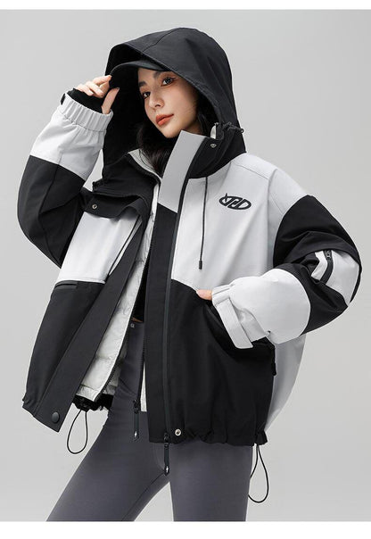 好感度UP 脱着可能ボアライナー付き 暖かい 3way マウンテンジャケットE-10038