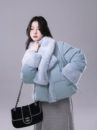 絶対流行 大人可愛い おしゃれ度高め スウィート ミドル丈のコットンコート E-9916