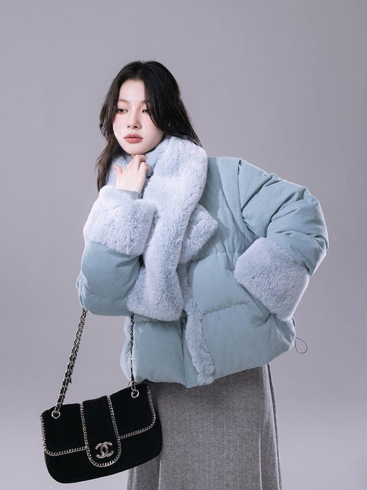 絶対流行 大人可愛い おしゃれ度高め スウィート ミドル丈のコットンコート E-9916