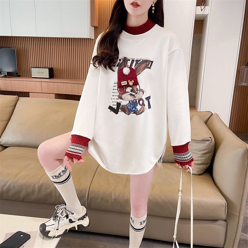 絶対欲しい 着心地良い デザイン カジュアル スウェットE-10813