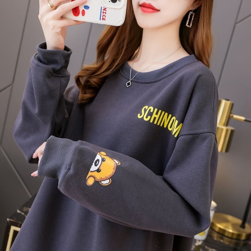 絶対流行 キュート カジュアル 上質 スウェットE-6818