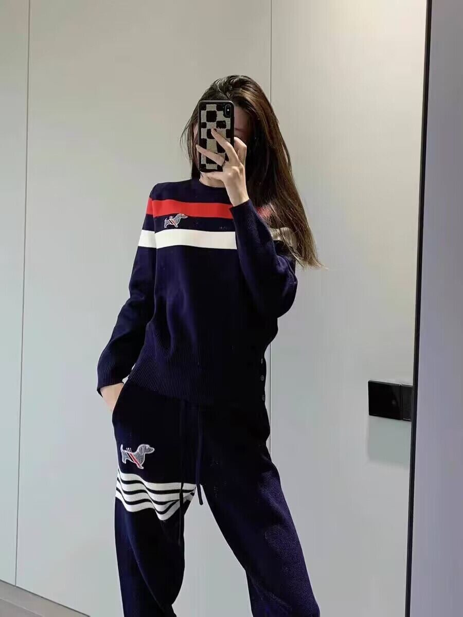 デザイン性抜群 着心地良い おしゃれ度高め 4色選択 トップス+パンツセット E-10871