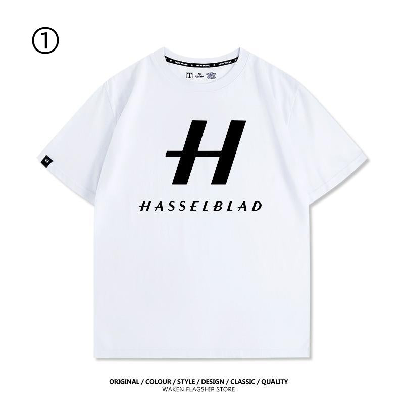大人可愛い おすすめ プリントロゴ　半袖 Tシャツ-A2372