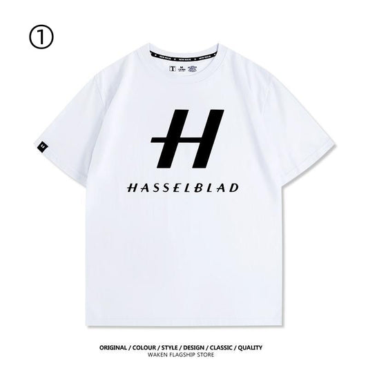 大人可愛い おすすめ プリントロゴ　半袖 Tシャツ-A2372