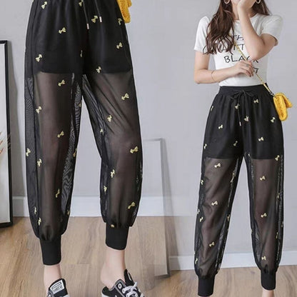 話題沸騰中 ファッション 大好評 カジュアル 日焼け止め パンツE-8765