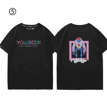 超人気　売り切れ必至　着回し力抜群　おすすめ プリントロゴ 半袖 Tシャツ-A2451