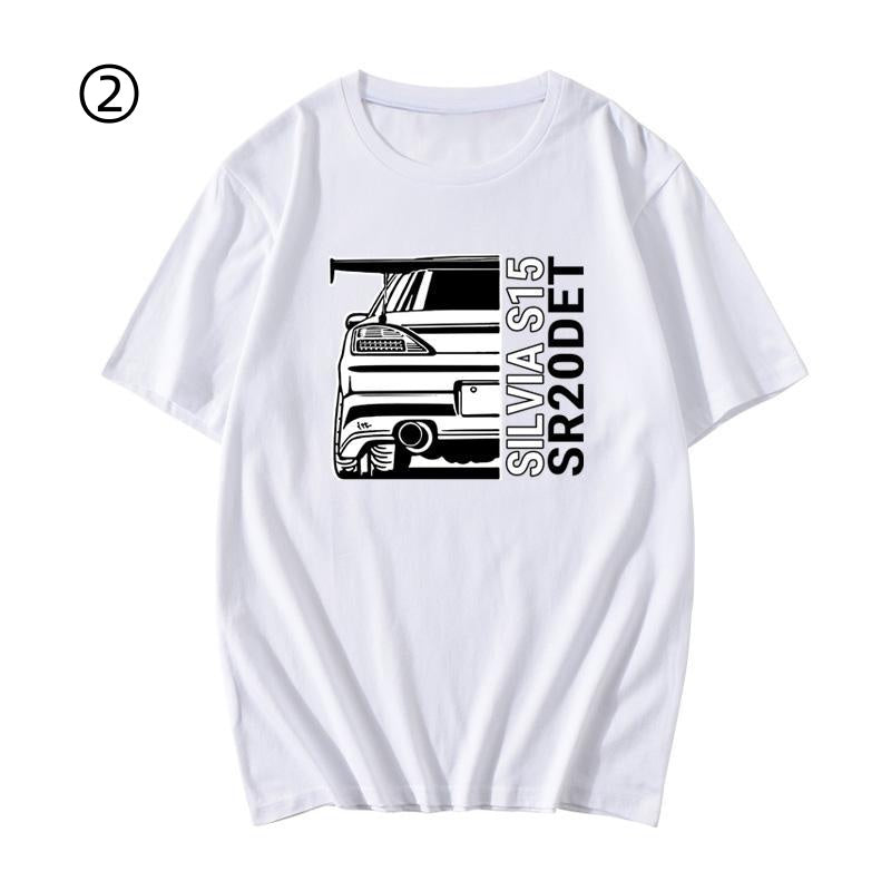 ファッション プリントロゴ 半袖 Tシャツ-A2403