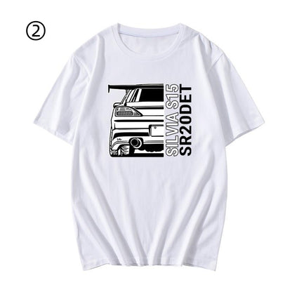 ファッション プリントロゴ 半袖 Tシャツ-A2403