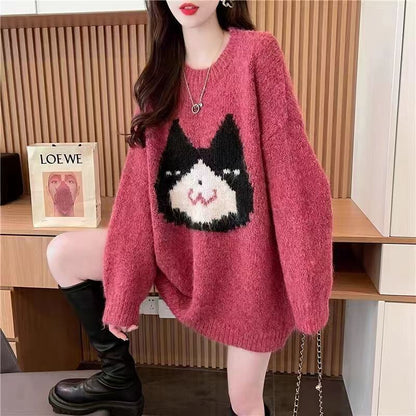 大好評 美人度アップ 目を奪われる 柔らかくて優しい印象 3色選択 ニットトップスE-9990