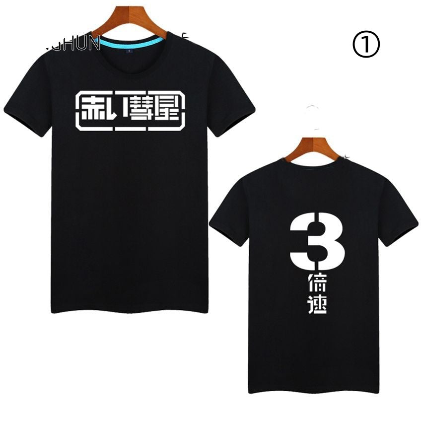 着回し力抜群　おすすめ プリントロゴ 半袖 Tシャツ-A2555