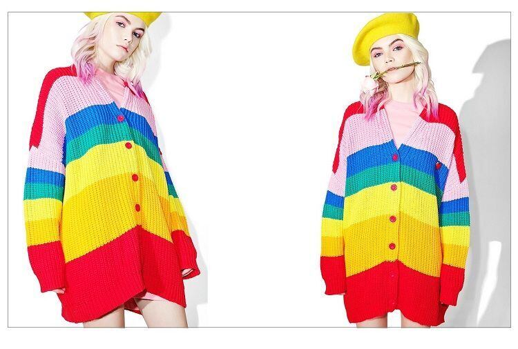 人気爆発中  長袖 切り替えカーディガンE-10186