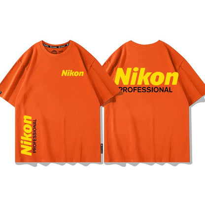 男女兼用 シンプル ファッション 半袖 Tシャツ E-13433