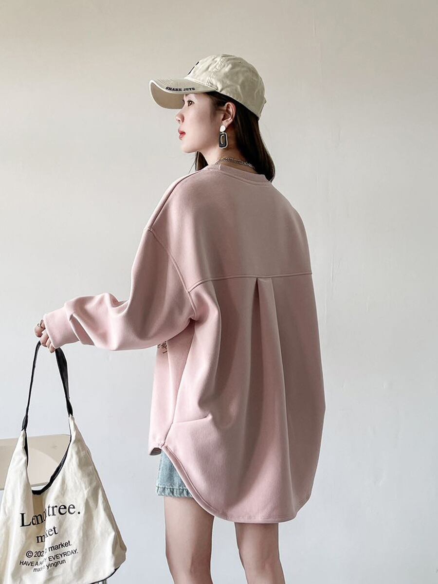 着回し力抜群 Eweet系可愛い オシャレデザイン スウェットE-10565