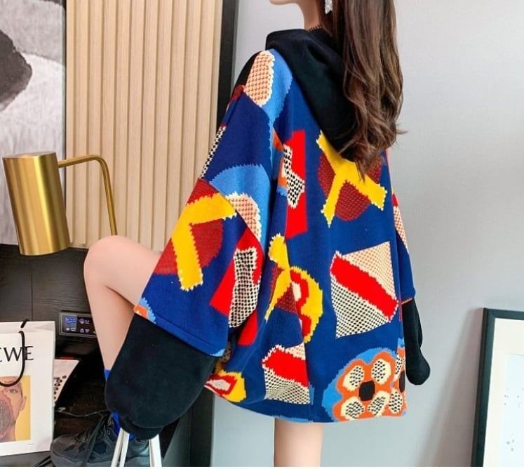 今季マストバイ  個性派 ルーズスウェットE-5583