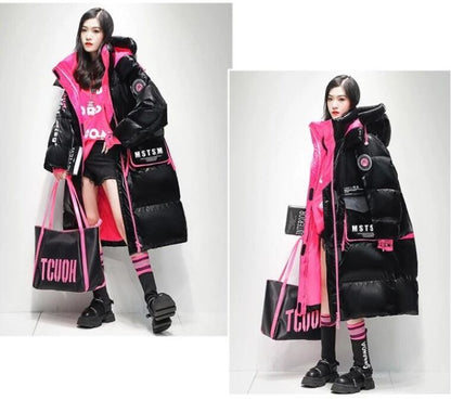 絶対流行 海外トレンド上質 ファッション 男女兼用 ダウンジャケット E-10266