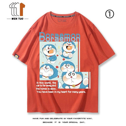 定番シンプル　着回し力抜群　おすすめ プリントロゴ 半袖 Tシャツ-A2535