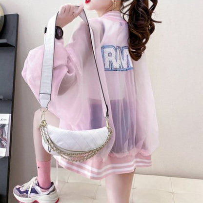 【ランキングNO.4】カジュアル UV対策 UVカット 透け感 日焼け対策 3色選択可 シャツE-3148