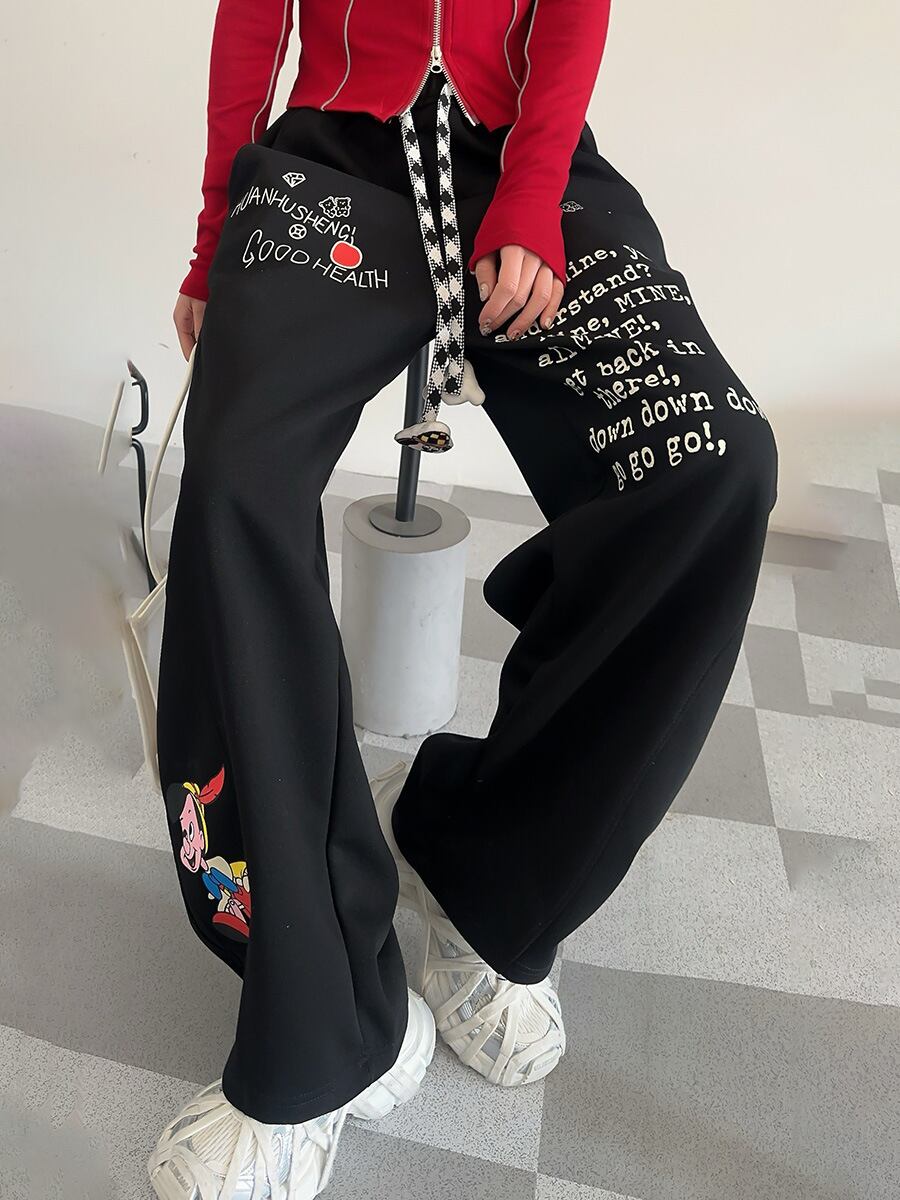 絶対欲しい プラスベルベット ファッション感満々 4色選択 パンツE-10474