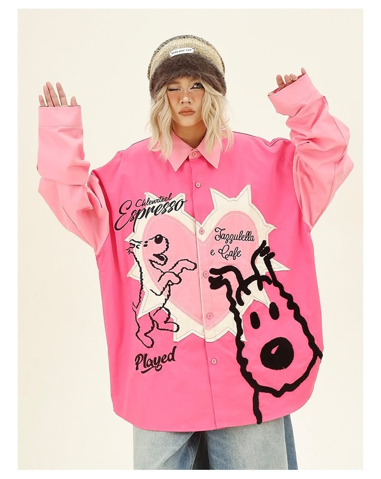 ベストセラーアイテム！ファッション感満々 切り替え アバンギャルド 2色選択 Tシャツ E-9506