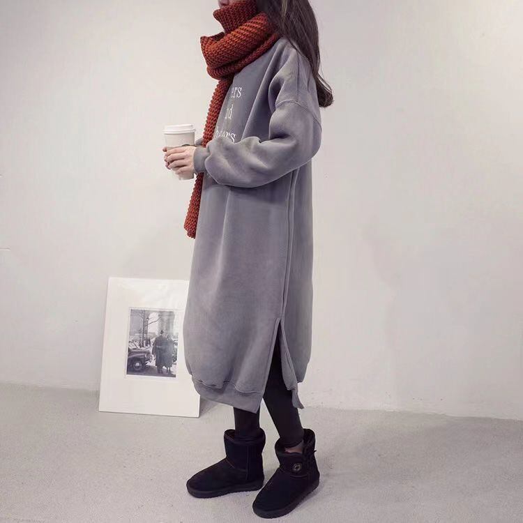 【裏起毛】絶対欲しい ファッション 新作 プラスベルベット 3色 長袖 ニット セーター E-10205