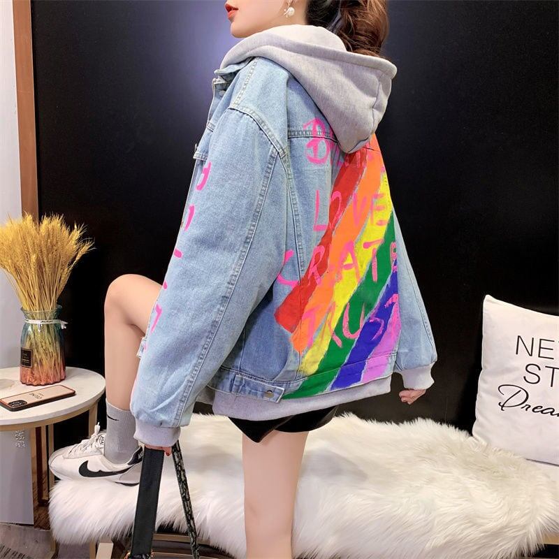 【裏起毛】絶対流行 ラムスキン ファッション デニムジャケットE-5703