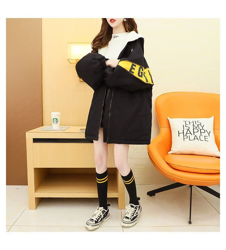 【裏起毛】 新作 大好評 ファッション ルーズ ダウンジャケットE-6209