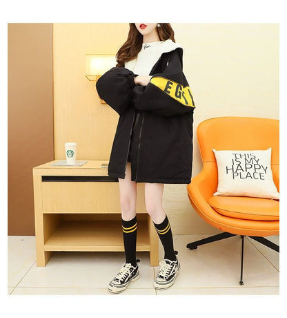 【裏起毛】 新作 大好評 ファッション ルーズ ダウンジャケットE-6209