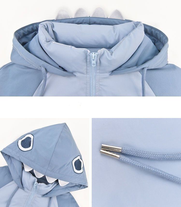 【半額！期間限定！！】大人可愛い スタイルアップ ファッション 2色選択 フード付きジッパーコート E-10037