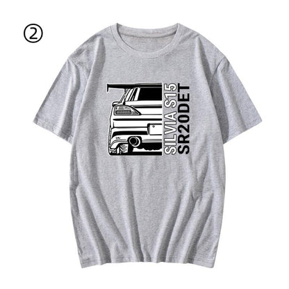 ファッション プリントロゴ 半袖 Tシャツ-A2403