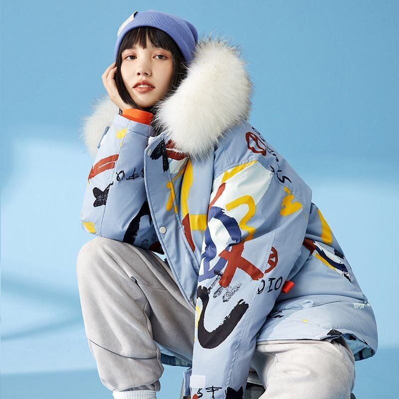 今季マストバイ カジュアル ユニセックス ダウンジャケット 男女兼用E-5894