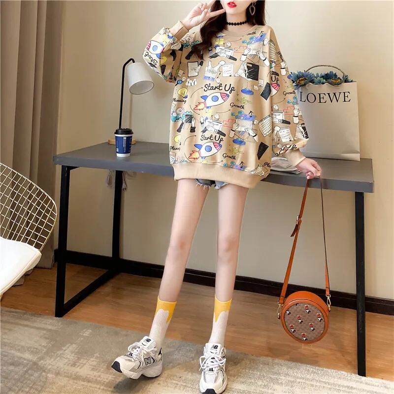 大活躍 絶対欲しい 美人度アップ 元主役級 気いっぱい 好感度UP 全2色 スウェットE-10820