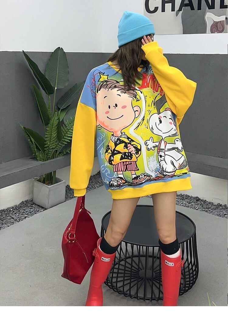 超人気 デザイン性抜群 絶対流行 スタイルアップ カジュアル プリント 4色選択 パーカーE-9381