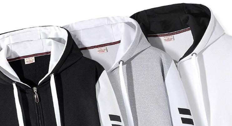 ァッション カジュアル スタイルアップ パーカーE-10013