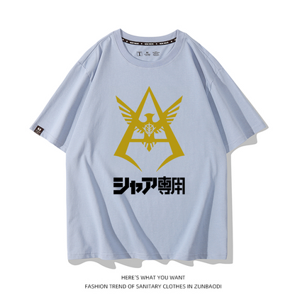 大活躍 カジュアル  売れ筋   おすすめ プリントロゴ 半袖 Tシャツ-A2586